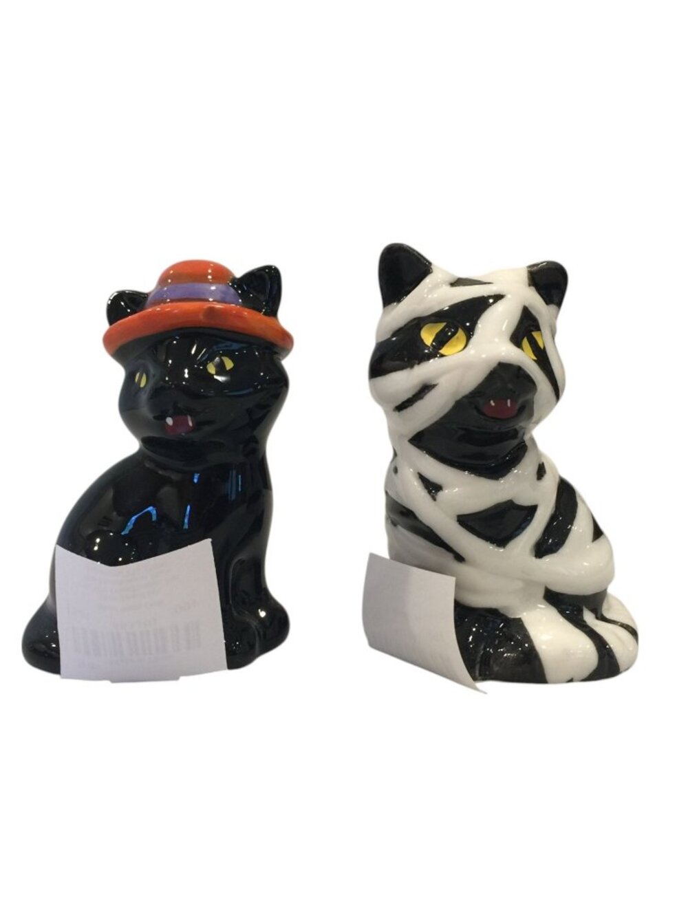 Cracker Barrel 2025 Cat Witch & Mummy Salt & Pepper Shakers